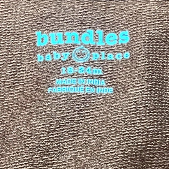 Baby Place Bear 2-Piece Coordinated Set Jacket & Pants - Size 18-24 Months - Picture 4 of 5